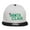 Black White, variant on Santa Claus Embroidered Snapback Cap - Black White OSFM
