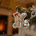 thumbnail image 6 of Horivan 3 Packs Personalized Acrylic Christmas Tree Letters Ornaments DIY Customizable Holiday Decor for Xmas Tree Home Party Festive Hanging Pendants, 6 of 6