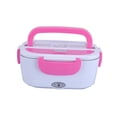 thumbnail image 2 of Electric Lunch Box Food Heater Portable Food Warmer for Home Kitchen Pink 110V US Plug, 2 of 8
