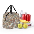 thumbnail image 4 of Naloa Kitchen Food Print Lunch Box for Women Men,Insulated Lunch Bag,Lunchbox,Thermal Leakproof Cooler,Reusable Lunch Tote Bag for Work School Travel Picnic, 4 of 7
