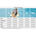 thumbnail image 2 of Charmo Women Athletic One Piece Boyleg Racerback Swimming Suits Bathing Suit, 2 of 6