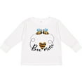 thumbnail image 3 of Inktastic Valentine’s Day Bee Mine Cute Bees and Heart Boys or Girls Long Sleeve Toddler T-Shirt, 3 of 5