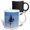 Multicolor, variant on 3drose, Usa, Massachusetts, Cape Ann, Annisquam. Sailing Ship Weather Vane, 11oz Two-tone Green Mug