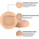 thumbnail image 5 of 1 par de orejeras de repuesto para auriculares JBL Duet BT E45BT E35BT, 5 of 8