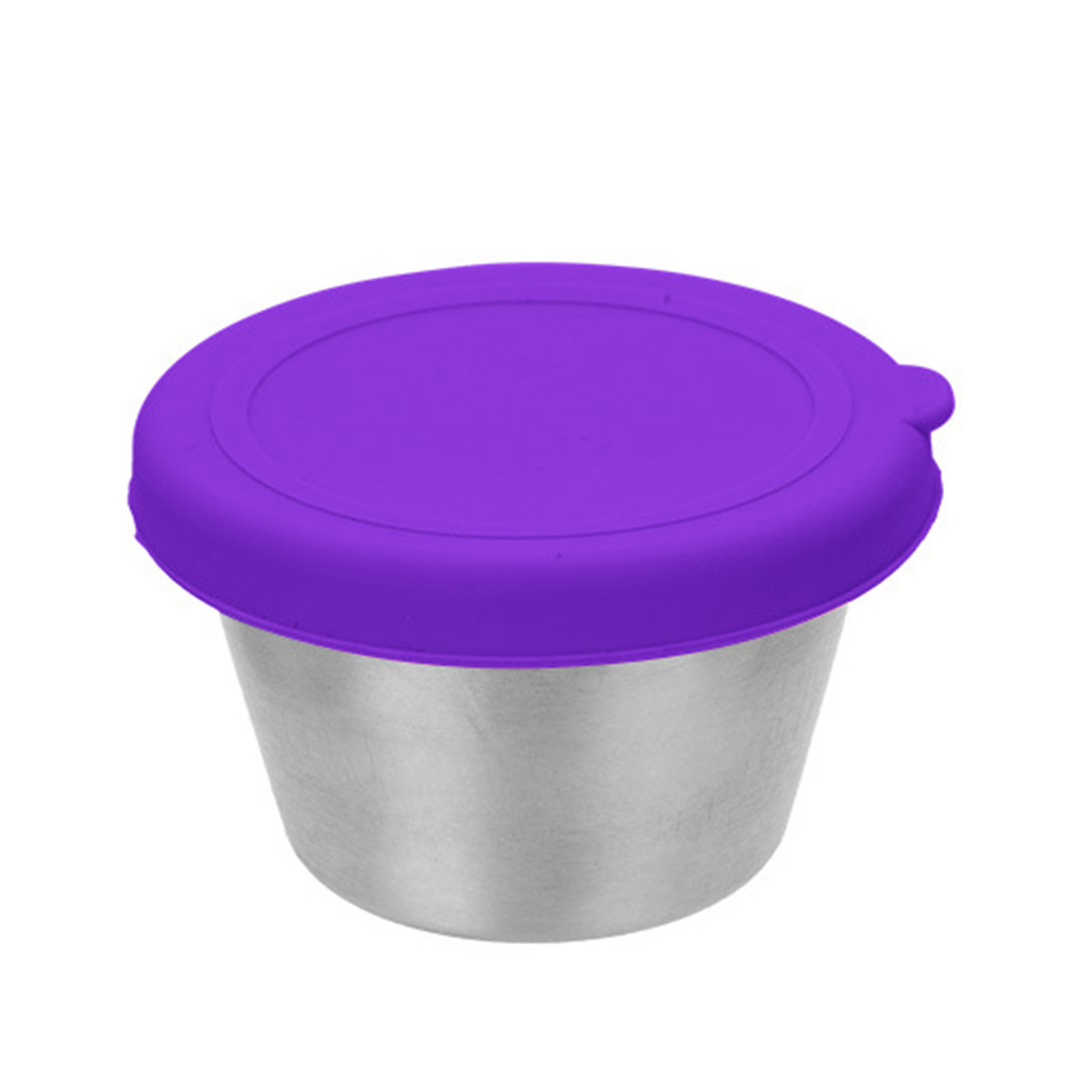 Hesroicy 1 Set Salad Dressing Container with Silicone Lid Leakproof