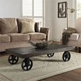 thumbnail image 4 of Modway Garnison Table Basse avec Roulettes en Noir, 4 of 4