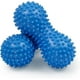 thumbnail image 3 of rodillos de masaje para pies con forma de erizo, para aliviar el dolor muscular de brazos y pies (azul), 3 of 5