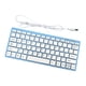 thumbnail image 1 of Teclado con cable de 78 teclas, ideal para regalar, práctico, compacto, moderno, silencioso. azul, 1 of 9