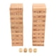 thumbnail image 2 of Juego de mesa de madera apilada bloques de construcción ANGGREK 108 piezas multifuncionales, 2 of 8