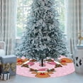 thumbnail image 5 of Christmas Tree Skirt Christmas Classic Elements Decorations Tree Skirt Christmas Tree Bottom Decors Apron Gift, 5 of 7