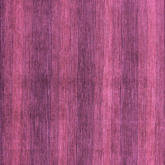 Ahgly Company Indoor Square Abstract Pink Modern Area Rugs, 3' Square