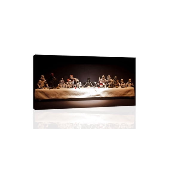 Lego Darth Vader Last Supper- CANVAS OR PRINT WALL ART
