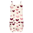 thumbnail image 4 of Puntoco Conjuntos de pijama cómodos para mujer Camisola de mujer Pantalones cortos de manga corta Conjunto de pijama para el hogar transpirable y cómodo, 4 of 4