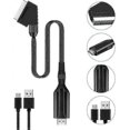 thumbnail image 4 of SCART to HDMI Adapter, SCART to HDMI Converter with HDMI Cable for 720P/1080P Full HD TV, Audio Video for Blu-ray DVD Player STB VHS Xbox PS3, 4 of 5
