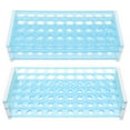 thumbnail image 1 of Shisuyan Test Tube Storage Case Sky-Blue Plastic 2Pcs 9.82X4.40X2.48in, 1 of 8