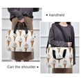 thumbnail image 6 of FORMRS 16" Laptop Bag Carrying Sleeve Case with Handle Travel Shoulder Briefcase, Cartoon Ice Cream Pattern, 6 of 8