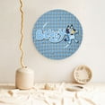 thumbnail image 2 of Lsque Bluey Pattern Ceramic Decorative Plate Decorative Plates with Display Stand Personalized Porcelain Plate Ceramic Ornaments for Wall Hanging Decoration-10in, 2 of 6