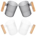 thumbnail image 1 of Portacepillos de dientes 4 piezas Accesorios de baño Accesorios para tazas de maquillaje Taza de pasta de dientes Amantes de plástico, 1 of 6