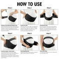 thumbnail image 7 of 3 in 1 support belt for back maternity belt, pelvic, hip, waist pain, maternity band for pregnancy with light and breathable materials and adjustable size, 7 of 7