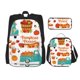 thumbnail image 1 of Balery Fall Pumpkins Mochila Escolar 3 en 1 para Niños - Mochila Resistente con Lonchera Térmica y Estuche - Mochila Escolar para Niños y Niñas, 1 of 7