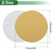 thumbnail image 4 of 50 Pcs Discos de Lija Circulares 60 Grano con Gancho y Bucle Hojas de Lijado Universales para Reacondicionamiento Automotriz Trabajos en Madera 6.89"x6.89" Alúmina Amarillo, 4 of 7