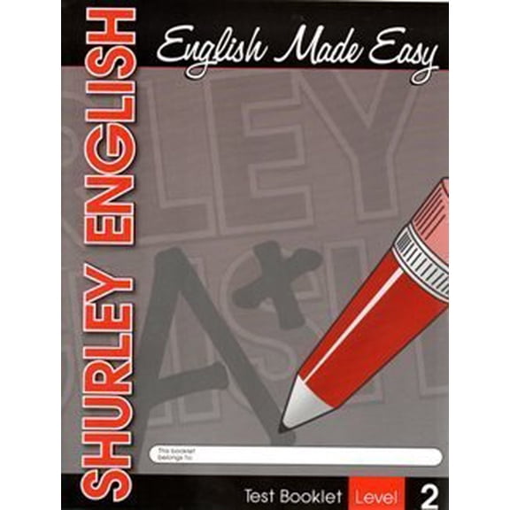 2007 Shurley Method English Level 2 Test Booklet