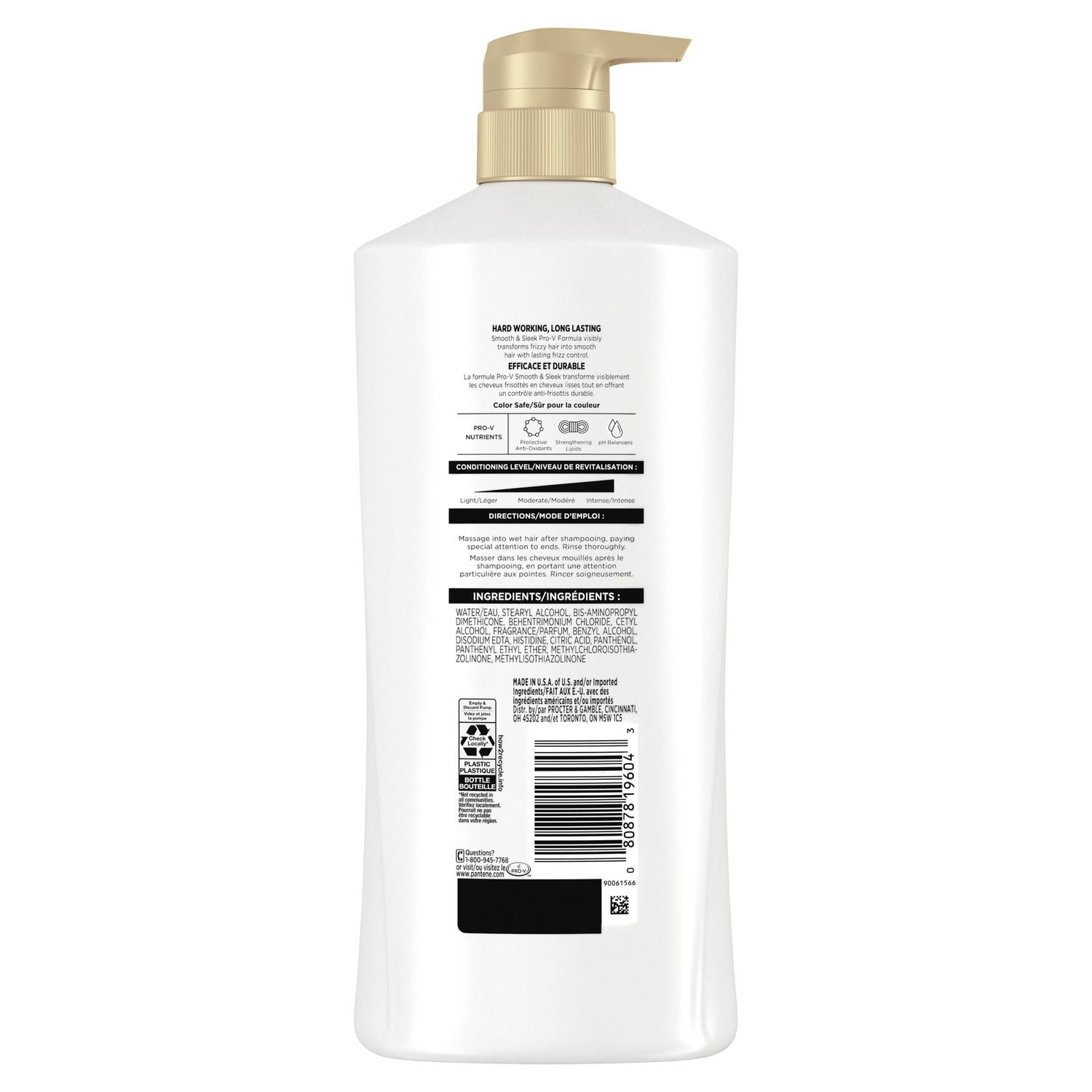 Revitalisant PANTENE PRO-V Smooth & Sleek 25,1 oz/745 mL