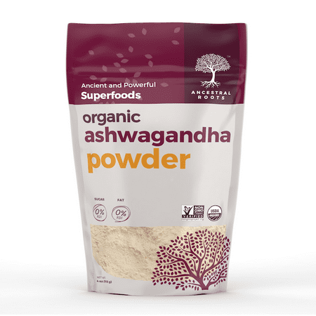 Ancestral Roots Ashwagandha Powder 4oz (Best Ashwagandha Root Powder)