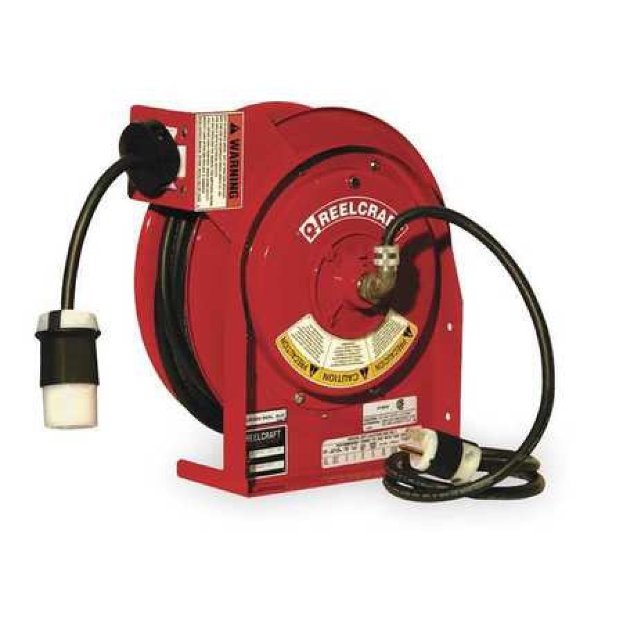 REELCRAFT L 4545 123 3A 45 ft. 12/3 Extension Cord Reel 20.0 A Amps 1