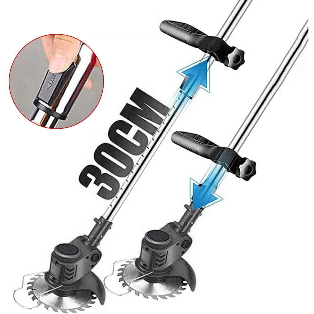 G·PEH Cordless Weed Eater 900W Electric Brush Cutter Lawn Edger Grass String Trimmer