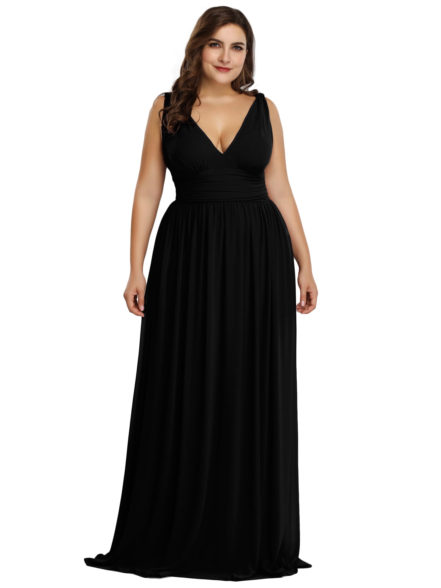 black long gala dress