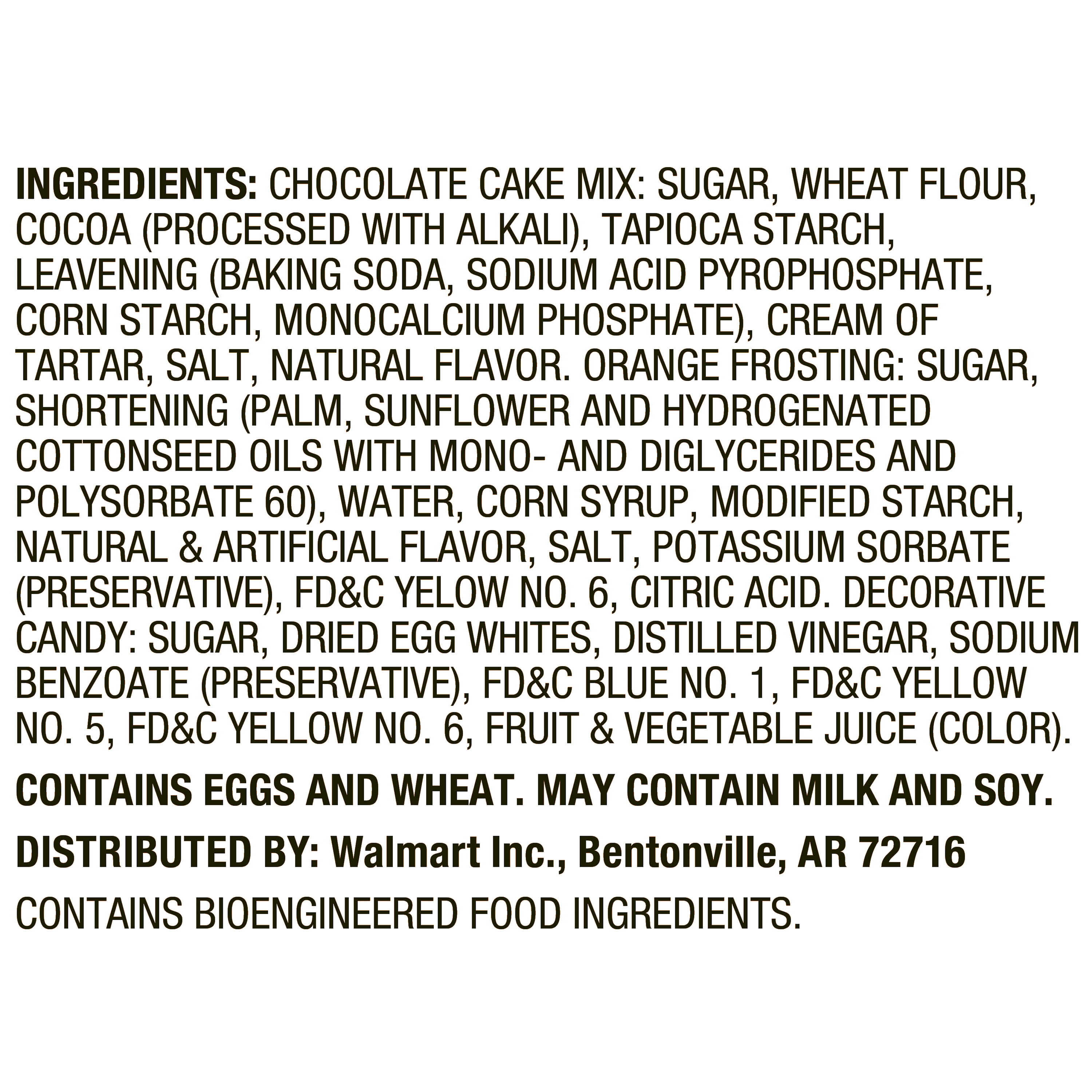 Great Value Upside Down Witch Halloween Cupcake Kit, 19.6 oz