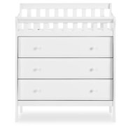 Dream On Me Marcus Changing Table And Dresser, White