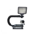 thumbnail image 2 of C Shaped Stabilizer Handheld Stabilizer Flash Stabilizer Stabilizer Handle Grip Handheld Stabilizer Handle Grip With Accessory Mount For Camera Camcorder DSLR DV Video, 2 of 8