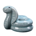 thumbnail image 2 of Lipstore Ceramics Tea Pet Adorable Small Animal Sculpture for Tea Room Bookcase Hotel Snake, 2 of 8