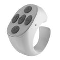 thumbnail image 1 of Control remoto de teléfono Bluetooth inalámbrico Bluetooth V5.3 recargable mini inteligente Blanco, 1 of 9