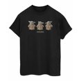 thumbnail image 1 of Star Wars: The Mandalorian Mens The Child Poses Cotton T-Shirt, 1 of 2