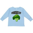 thumbnail image 3 of Inktastic Powered by Broccoli Boys or Girls Long Sleeve Toddler T-Shirt, 3 of 5