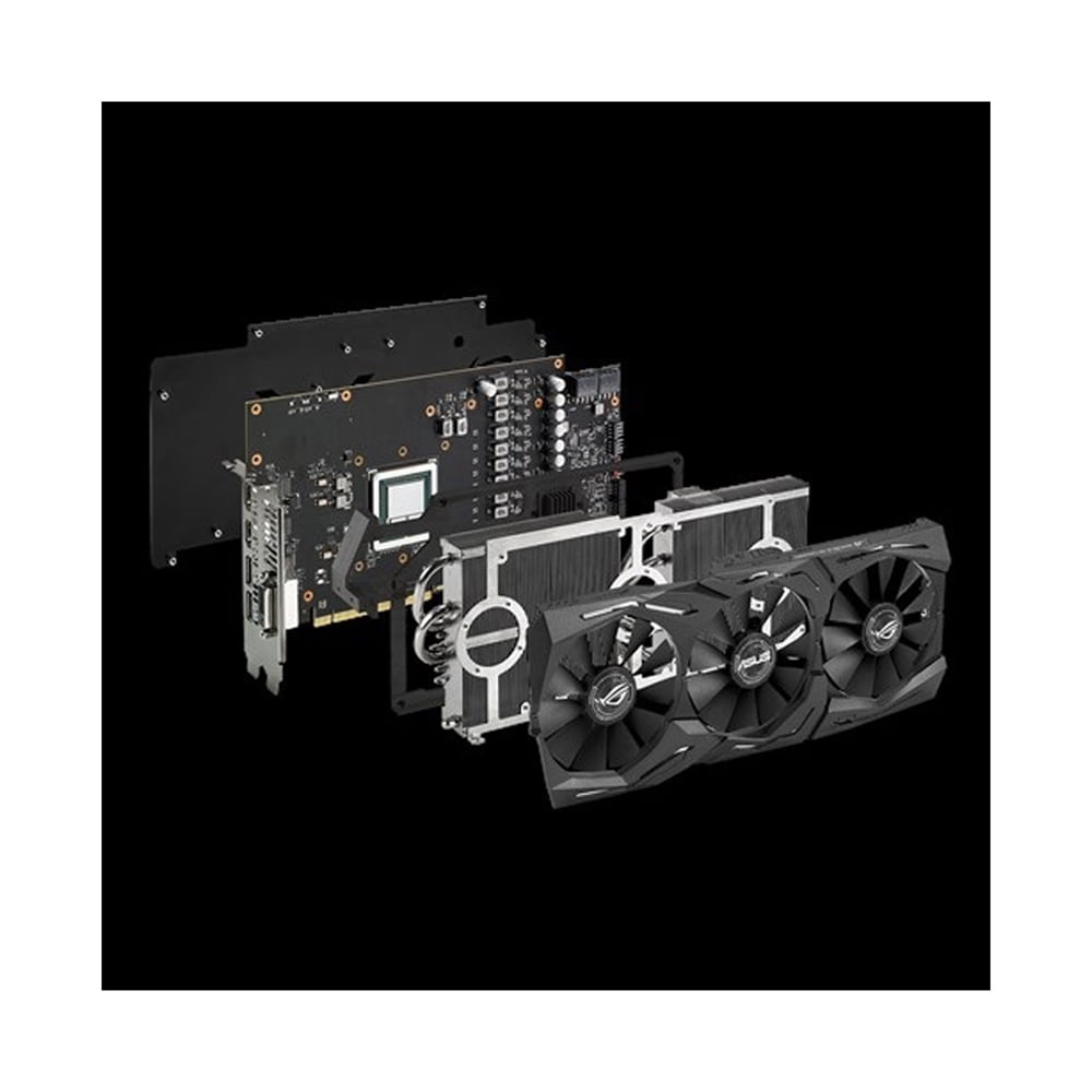 Asus Rog-Strix-Rxvega64-O8G-Gaming Graphics Card