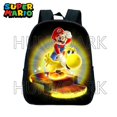 thumbnail image 1 of Mochila escolar de Super Mario Bros para niños, Mochila pequeña bonita de 12 pulgadas para niños y niñas, bolsas para bebés en edad preescolar qym unisex, 1 of 2