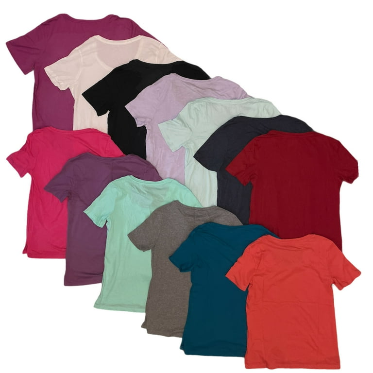 Eddie Bauer Ladies' Scoop-Neck Short Sleeve Soft T-Shirt Tee w