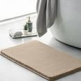 thumbnail image 4 of Solid Color Long Velvet Carpet Super Absorbent Thick Plush Against Slip Floor Mat Home Bathroom Foot Mat, Usupdd 2025 Solid Color Long Velvet Carpet, 4 of 6