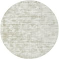 thumbnail image 1 of Ahgly Company Indoor Round Contemporary Pale Silver Gray Solid Area Rugs, 4' Round, 1 of 6