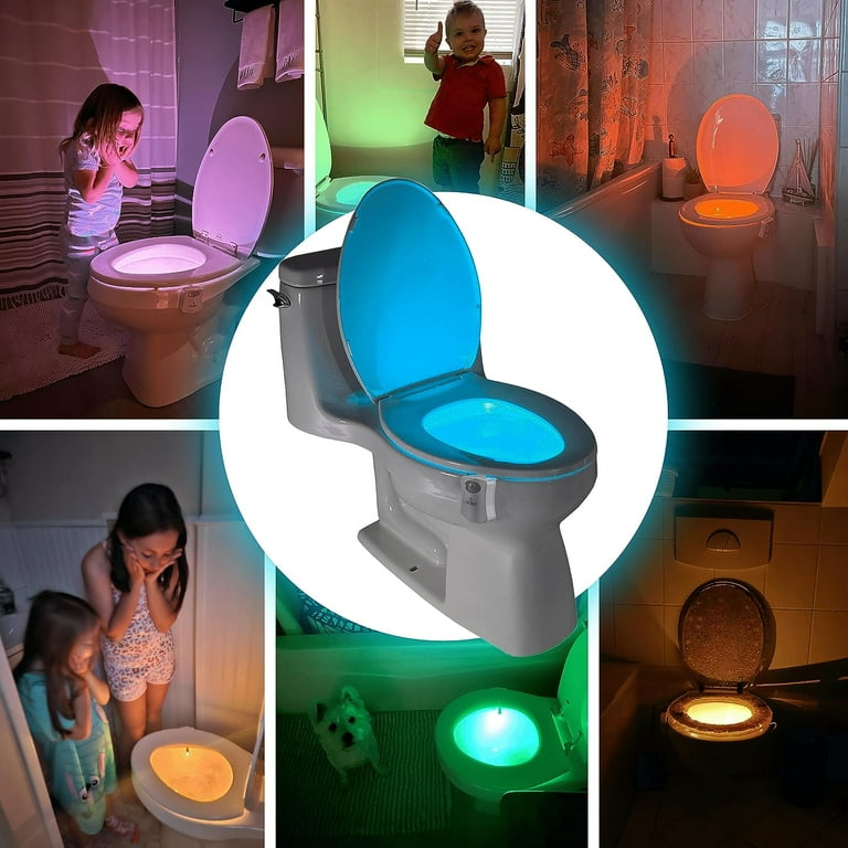 The Original Toilet Night Light - Toilet Lighting & Bathroom Night