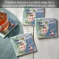 thumbnail image 2 of Thirstystone "New Jersey Attractions" 4-Pack Tumbled Tile Coasters, 2 of 7