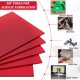 thumbnail image 4 of Paquete de 5 láminas transparentes de 3 mm de color rojo, láminas de plástico translúcidas, paneles de corte láser, 4 of 6