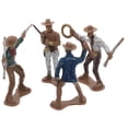 thumbnail image 5 of QIDITONG 4pcs Miniature Figurine for Western Party Decorations and Home Decor Model Statue for Collectors and Enthusiasts, 5 of 5