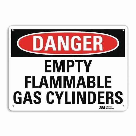 Lyle Danger Sign,10 in x 14 in,Aluminum U3-1423-RA_14X10