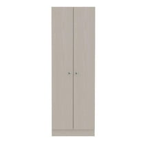 FM FURNITURE LLC Virginia Storage Cabinet , White Washed Oak