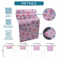 thumbnail image 6 of Table Runner - 120 Inch Long, Spring Floral Kitchen Dining Table Runner Dresser Scarves, Summer Botanical Purple Pink Flower Farmhouse Decor for Coffee Tables Wedding Party Banquet, 6 of 8